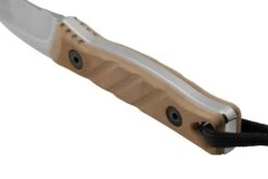 Medford Necromancer S35VN Tumbled Blade, Coyote G10 Handle, Couteau De Cou -Marché Couteaux Magasin MF 22 NM 03 04 medford
