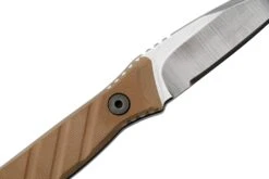 Medford Necromancer S35VN Tumbled Blade, Coyote G10 Handle, Couteau De Cou -Marché Couteaux Magasin MF 22 NM 03 05 medford