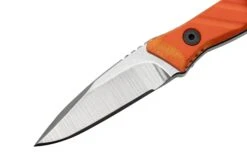 Medford Necromancer S35VN Tumbled Blade, Orange G10 Handle, Couteau De Cou -Marché Couteaux Magasin MF 22 NM 04 03 medford