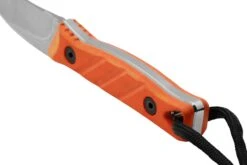 Medford Necromancer S35VN Tumbled Blade, Orange G10 Handle, Couteau De Cou -Marché Couteaux Magasin MF 22 NM 04 04 medford