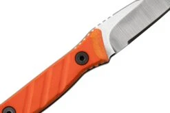 Medford Necromancer S35VN Tumbled Blade, Orange G10 Handle, Couteau De Cou -Marché Couteaux Magasin MF 22 NM 04 05 medford
