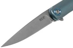 MKM Flame Drop FL01-TBSW Blue Titanium Couteau De Poche, Michael Zieba Design -Marché Couteaux Magasin MMK FL01 TBSW 03 mkm knives