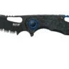 MKM Isonzo FX03-1PBK Hawkbill Serrated Black FRN Couteau De Poche, Jesper Voxnaes Design