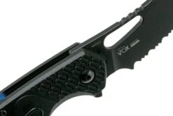 MKM Isonzo FX03-1PBK Hawkbill Serrated Black FRN Couteau De Poche, Jesper Voxnaes Design -Marché Couteaux Magasin MMK FX03 1PBK 06 mkm knives