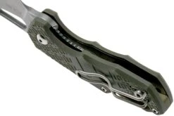 MKM Isonzo FX03-2PGR Cleaver Green FRN Couteau De Poche, Jesper Voxnaes Design -Marché Couteaux Magasin MMK FX03 2PGR 05 mkm knives