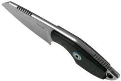 MKM Mikro 2 Wharncliffe, Stonewashed Black G10 Couteau De Cou, Jesper Voxnaes Design 11 MKM Mikro 2 Wharncliffe, Stonewashed Black G10 Couteau De Cou, Jesper Voxnaes Design -Marché Couteaux Magasin MMK MR02 GBK 04 mkm knives