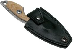 MKM Mikro 2 Wharncliffe, Stonewashed Natural Canvas Micarta Couteau De Cou, Jesper Voxnaes Design 13 MKM Mikro 2 Wharncliffe, Stonewashed Natural Canvas Micarta Couteau De Cou, Jesper Voxnaes Design -Marché Couteaux Magasin MMK MR02 NC 06 mkm knives