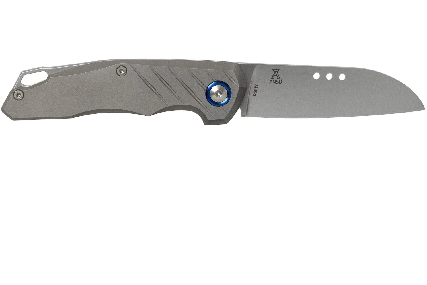 MKM Root RT-T Titanium Grey Couteau De Poche, Jens Anso Design 2 MKM Root RT-T Titanium Grey Couteau De Poche, Jens Anso Design – Image 2