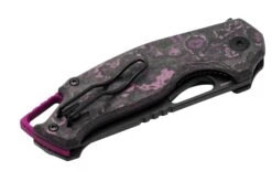 MKM Vincent VCV-CPD Black PVD VANAX, Purple Haze Carbon Fiber, Purple Aluminum, Couteau De Poche, Jesper Voxnaes Design -Marché Couteaux Magasin MMK VCV CPD 07 mkm