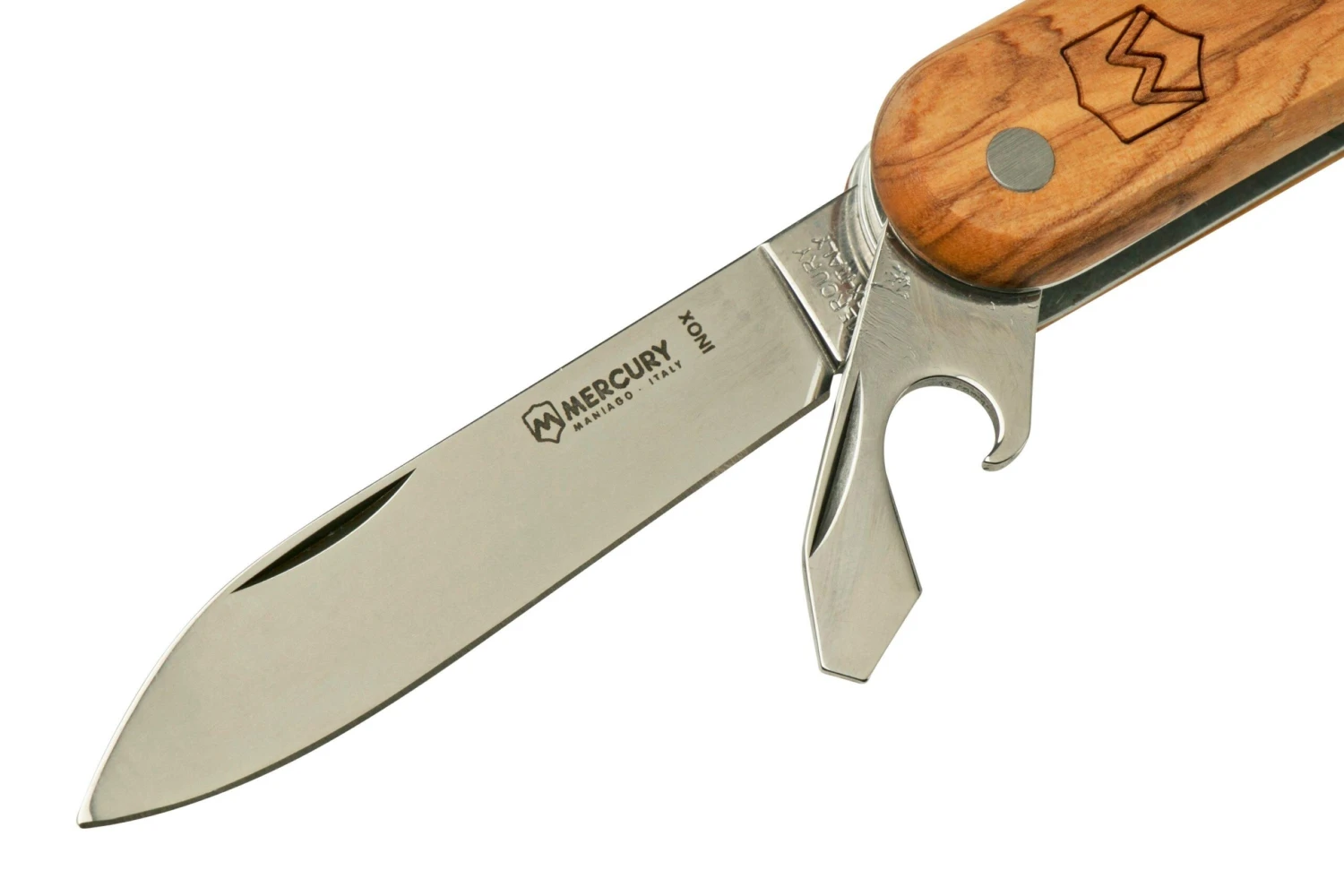 Mercury Multi-Tool Knife 913-7LC Olive Wood, 7 Fonctions, Couteau De Poche 3 Mercury Multi-Tool Knife 913-7LC Olive Wood, 7 Fonctions, Couteau De Poche – Image 3