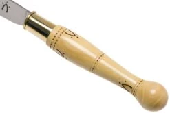 Nontron No. 25 Turning Ferrule, Boxwood, Ball Shape NN25BO Couteau De Poche -Marché Couteaux Magasin NN25BO 06 nontron