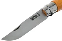 Opinel Couteau De Poche No.8 Gamme De Luxe Avec étui En Cuir, Acier Carbone -Marché Couteaux Magasin OP000815 03 opinel v202004