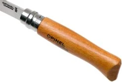Opinel Couteau De Poche No.8 Gamme De Luxe Avec étui En Cuir, Acier Carbone -Marché Couteaux Magasin OP000815 05 opinel v202004