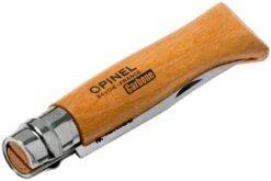 Opinel Couteau De Poche No.8 Gamme De Luxe Avec étui En Cuir, Acier Carbone -Marché Couteaux Magasin OP000815 06 opinel v202004