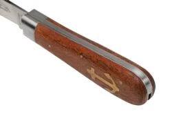 Otter Anchor Knife 173 R Small Stainless, Sapeli, Brass Anchor, Couteau De Poche 13 Otter Anchor Knife 173 R Small Stainless, Sapeli, Brass Anchor, Couteau De Poche -Marché Couteaux Magasin OR174R 07 otter
