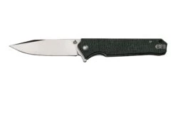 QSP Knife Mamba V2 QS111-H1 Satin, Blue Micarta Couteau De Poche