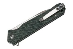 QSP Knife Mamba V2 QS111-H1 Satin, Blue Micarta Couteau De Poche -Marché Couteaux Magasin QS111 H1 04 qsp