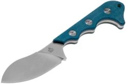 QSP Knife Neckmuk QS125-D Blue Micarta Couteau De Cou -Marché Couteaux Magasin QS125 D 03 qsp