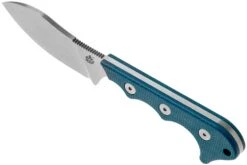 QSP Knife Neckmuk QS125-D Blue Micarta Couteau De Cou -Marché Couteaux Magasin QS125 D 04 qsp