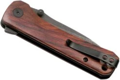 QSP Knife Hawk QS131-O2 Mkuruti Wood, Blackwashed, Couteau De Poche -Marché Couteaux Magasin QS131 O2 04 qsp knife
