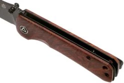 QSP Knife Hawk QS131-O2 Mkuruti Wood, Blackwashed, Couteau De Poche -Marché Couteaux Magasin QS131 O2 07 qsp knife