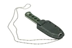 QSP Knife Canary QS141-C1 Stonewashed, Black Green G10, Couteau De Cou -Marché Couteaux Magasin QS141 C1 06 qsp