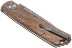 Real Steel Luna Premium II M390, Natural Micarta 7007P Knivesandtools Exclusive Couteau De Poche Slipjoint -Marché Couteaux Magasin RL7007P 04 real steel kato