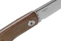 Real Steel Luna Premium II M390, Natural Micarta 7007P Knivesandtools Exclusive Couteau De Poche Slipjoint -Marché Couteaux Magasin RL7007P 06 real steel kato