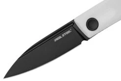 Real Steel Stella Black&White 7051BW Couteau De Poche Slipjoint, Poltergeist Design -Marché Couteaux Magasin RL7051BW 03 realsteel