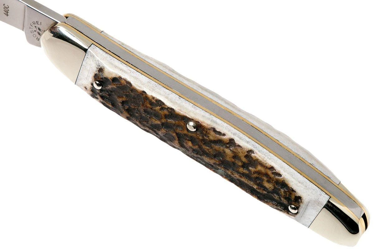 Robert Klaas Classic Line 100mm, Real Stag 383-451 Couteau & Décapsuleur 6 Robert Klaas Classic Line 100mm, Real Stag 383-451 Couteau & Décapsuleur – Image 6