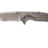 Reate K4 Grey, Damascus Inlay, M390 Satin Finish Couteau De Poche