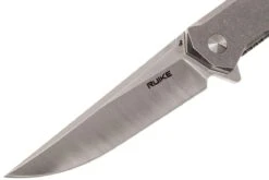 Ruike P108-SF Blue Couteau De Poche, Stonewashed Frame -Marché Couteaux Magasin RUP108 SF 03 ruike knives rup108 sf 03