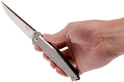 Ruike P108-SF Blue Couteau De Poche, Stonewashed Frame -Marché Couteaux Magasin RUP108 SF 08 ruike knives rup108 sf 08