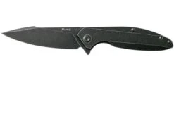 Ruike P128-SB Couteau De Poche, Blackwashed Finish