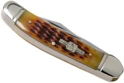 Rough Ryder Copperhead Amber Bone RR043 Couteau De Poche Slipjoint -Marché Couteaux Magasin RY043 04 rough ryder