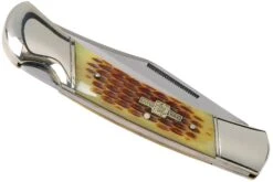 Rough Ryder Folding Hunter Amber Bone RR066 Couteau De Poche Lockback -Marché Couteaux Magasin RY066 04 rough ryder
