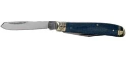 Rough Ryder Mini Trapper Denim RR2187 Carbon Couteau De Poche Slipjoint -Marché Couteaux Magasin RY2187 03 rough ryder