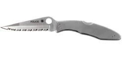 Spyderco Police C07S Serrated Couteau De Poche