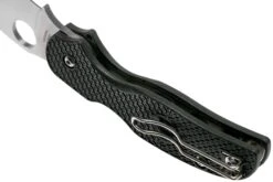 Spyderco Sage 5 Lightweight C123PBK FRN Couteau De Poche -Marché Couteaux Magasin SPC123PBK 05 spyderco