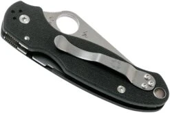 Spyderco Para 3 C223PBK Serrated Couteau De Poche -Marché Couteaux Magasin SPC223GS 04 spyderco