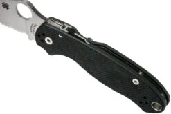 Spyderco Para 3 C223PBK Serrated Couteau De Poche -Marché Couteaux Magasin SPC223GS 07 spyderco