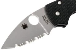 Spyderco Lil' Native Compression Lock C230GS Serrated Couteau De Poche -Marché Couteaux Magasin SPC230GS 03 spyderco spc230gs 03