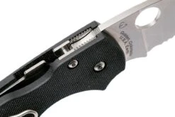 Spyderco Lil' Native Compression Lock C230GS Serrated Couteau De Poche -Marché Couteaux Magasin SPC230GS 06 spyderco spc230gs 06