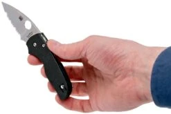 Spyderco Lil' Native Compression Lock C230GS Serrated Couteau De Poche -Marché Couteaux Magasin SPC230GS 08 spyderco spc230gs 08