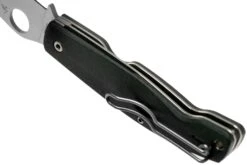 Spyderco Pattadese C257GP Couteau De Poche 11 Spyderco Pattadese C257GP Couteau De Poche -Marché Couteaux Magasin SPC257GP 05 spyderco