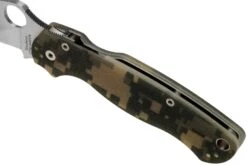 Spyderco Paramilitary 2 Camo G10 2 -Marché Couteaux Magasin SPC81GPCMO2 07 spyderco v202201
