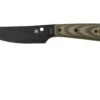 Spyderco Bow River CFB46GPODBK OD Green, Black Couteau Fixe, Phil Wilson Design