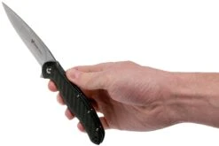 Steel Will Intrigue F45-71 M390 Carbonfiber Couteau De Poche -Marché Couteaux Magasin SWK F45 71 08 steel will knives