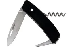 Swiza D01 Couteau De Poche Suisse - Noir