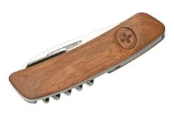 Swiza TT03 Tick Tool, Couteau Suisse Avec Pince à Tiques, Bois De Noyer -Marché Couteaux Magasin SZTT03 W 06 swiza